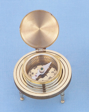 3 leg desk compass